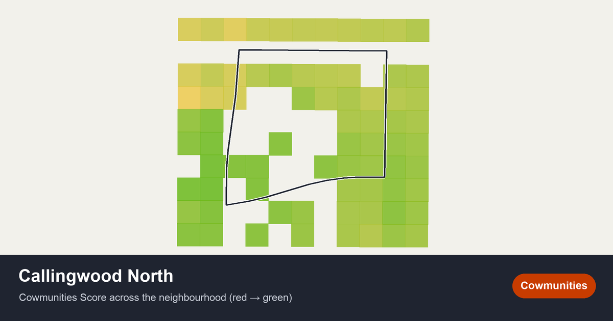 Map of Callingwood North in Edmonton