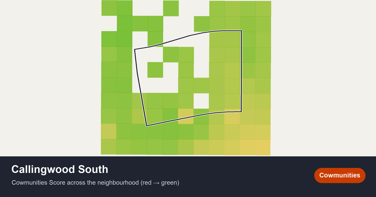 Map of Callingwood South in Edmonton