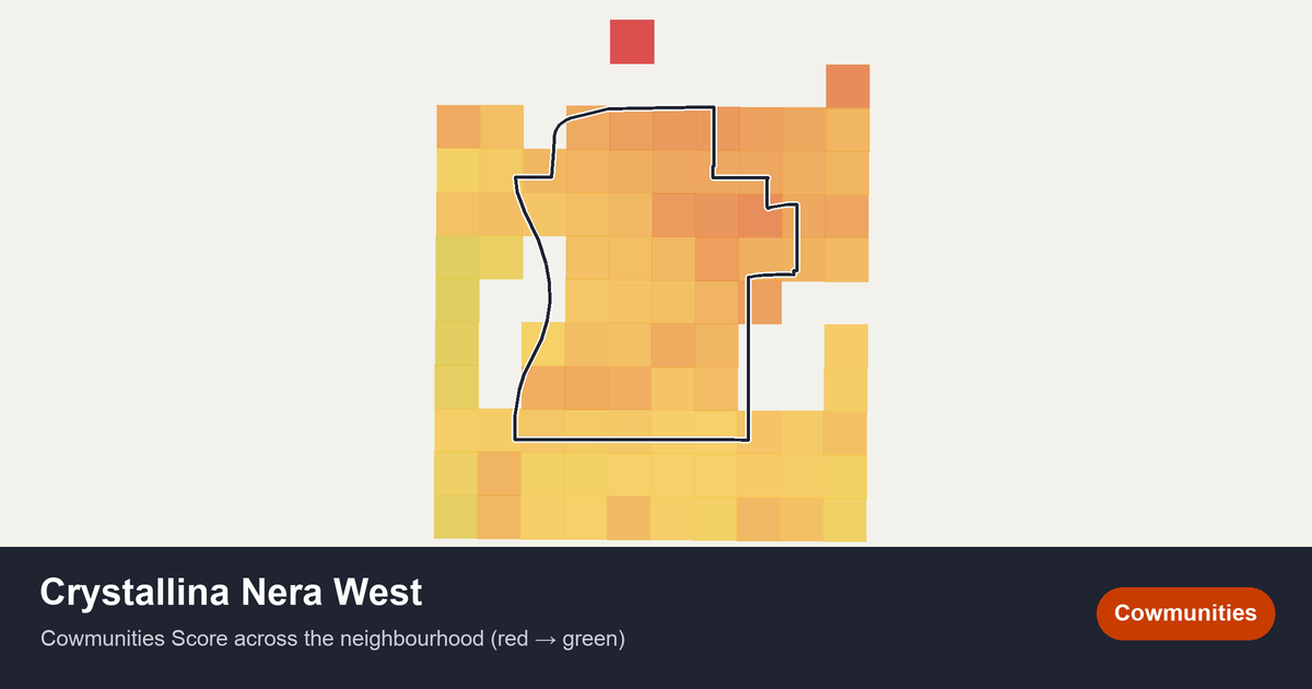 Map of Crystallina Nera West in Edmonton