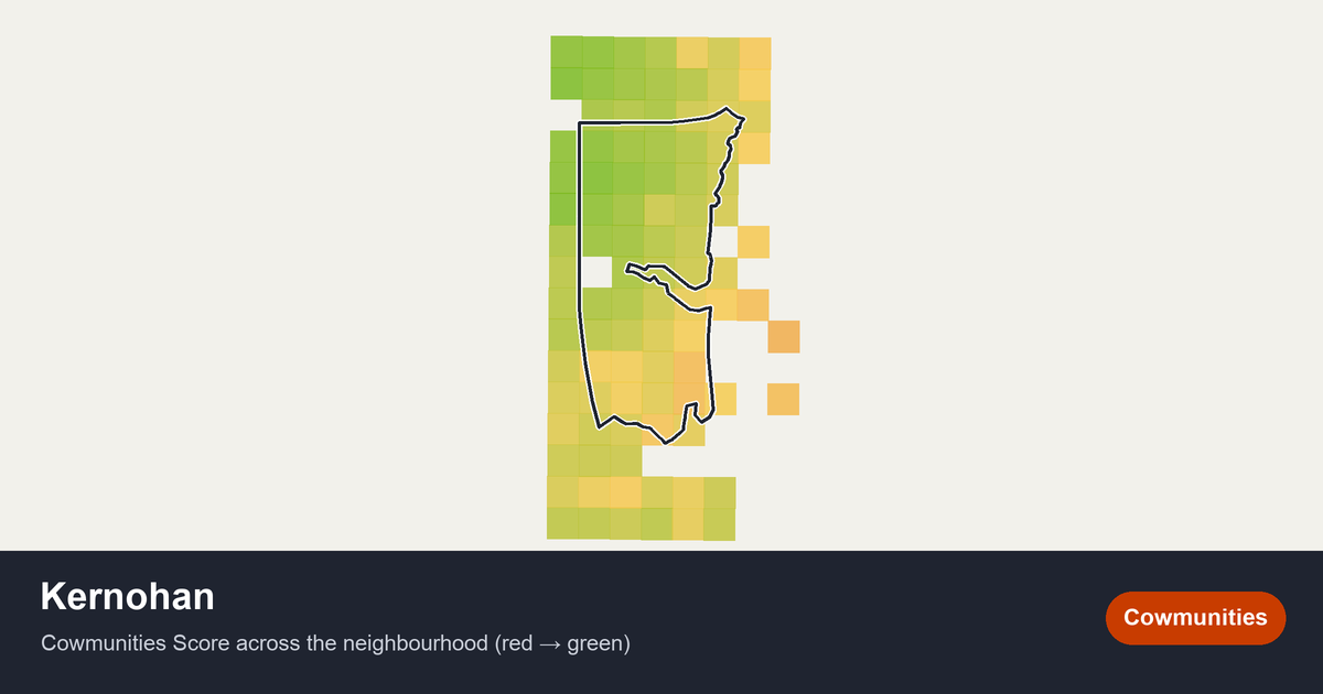 Map of Kernohan in Edmonton