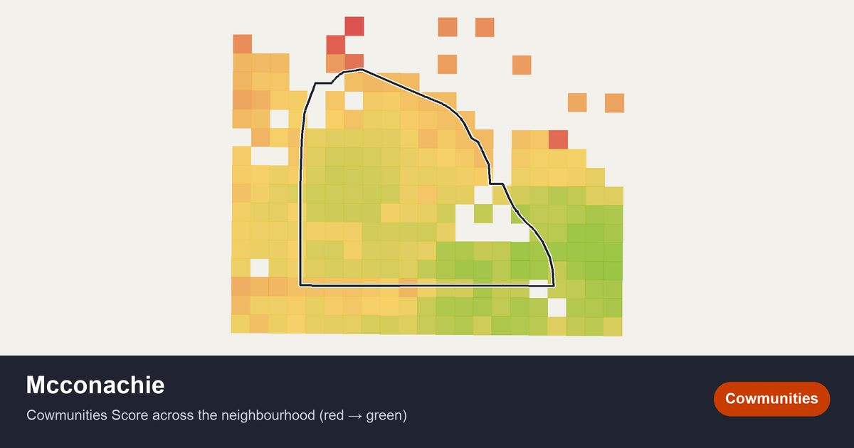 Map of Mcconachie in Edmonton