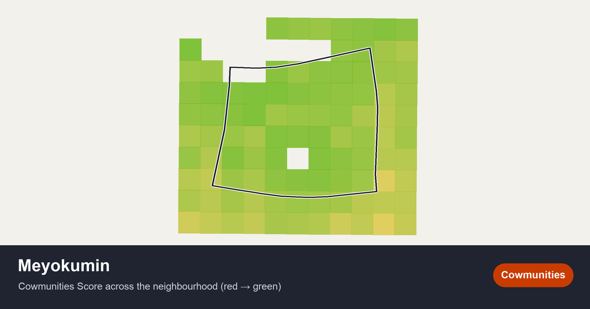 Map of Meyokumin in Edmonton