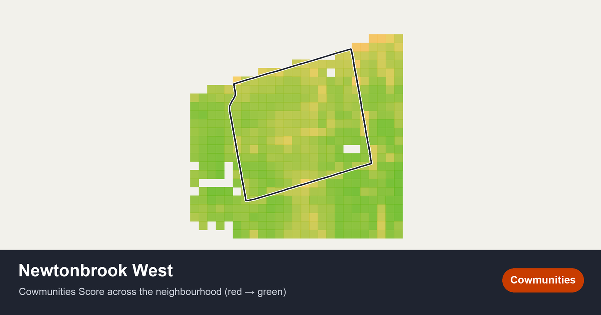 Map of Newtonbrook West in Toronto