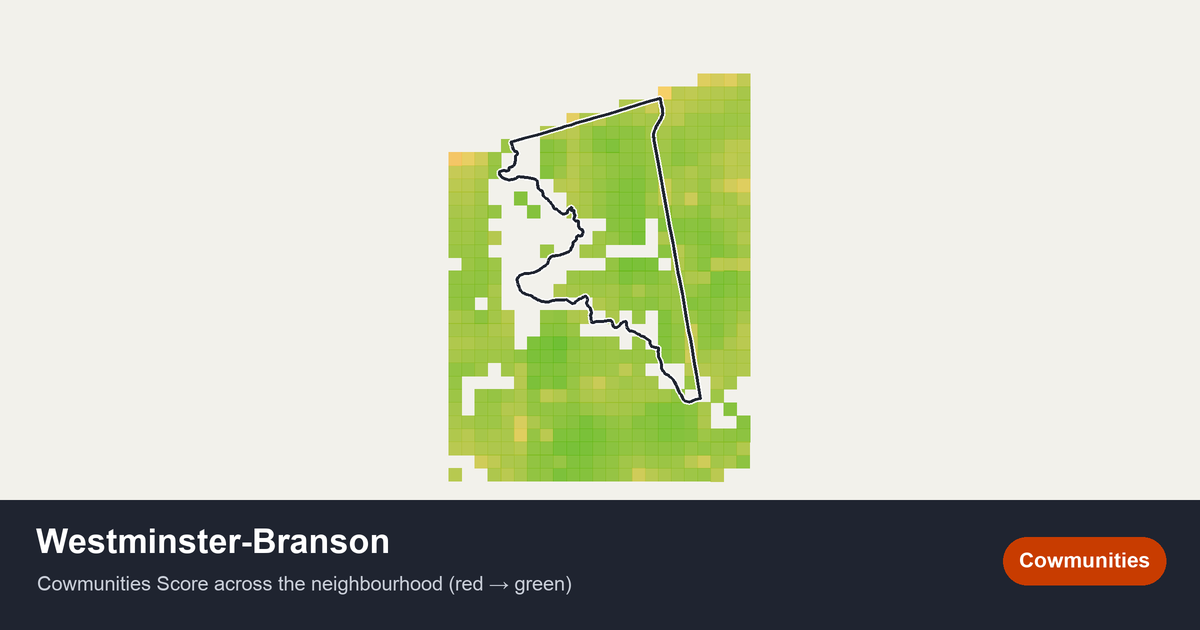 Map of Westminster-Branson in Toronto