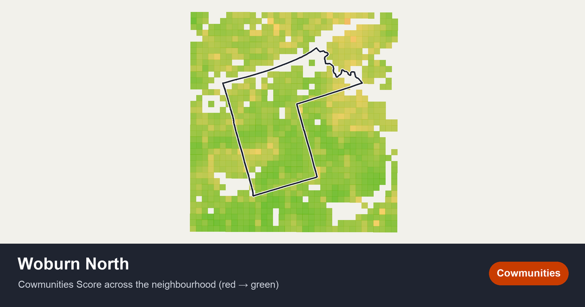 Map of Woburn North in Toronto
